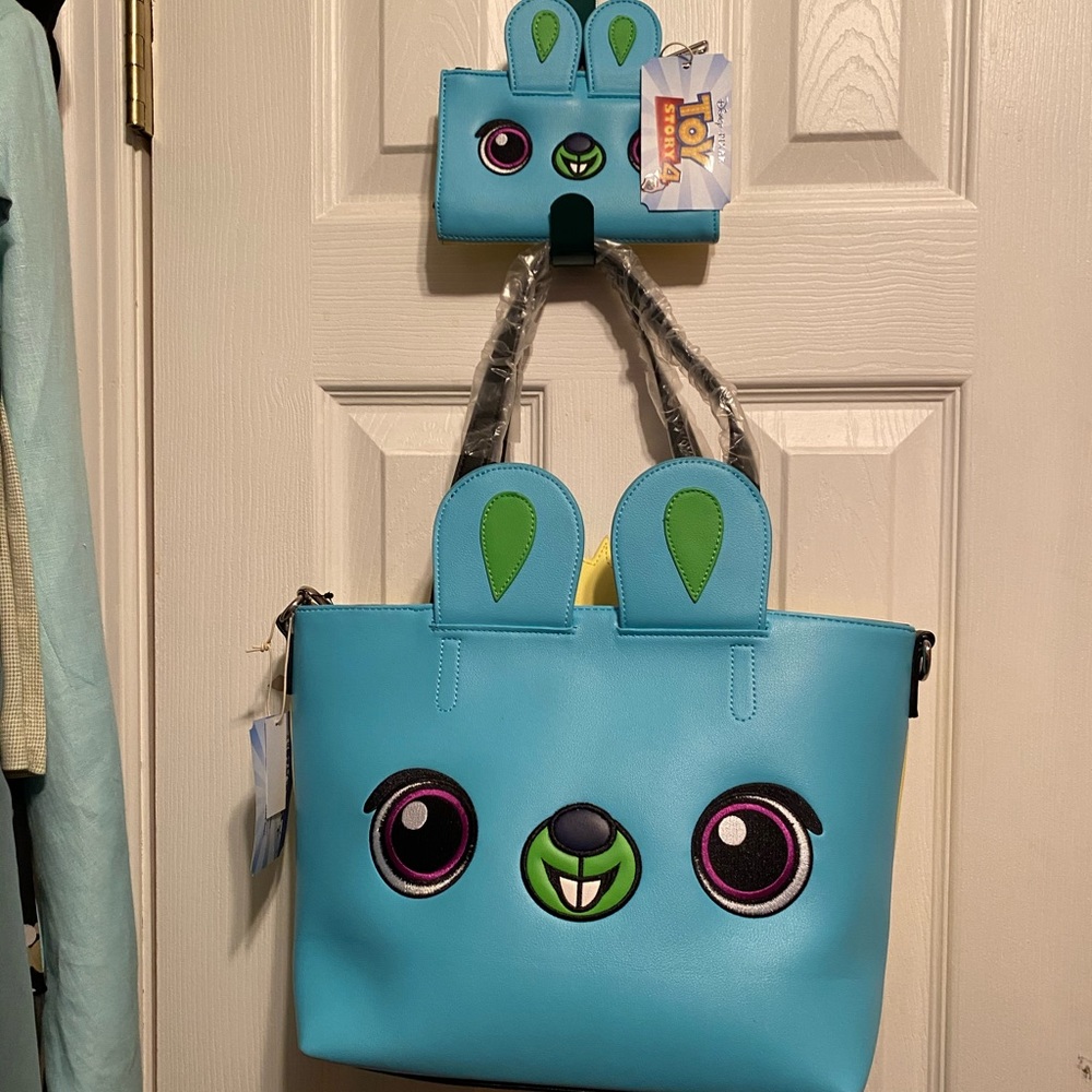Loungefly Toy Story 4 Crossbody Bag and Wallet NEW